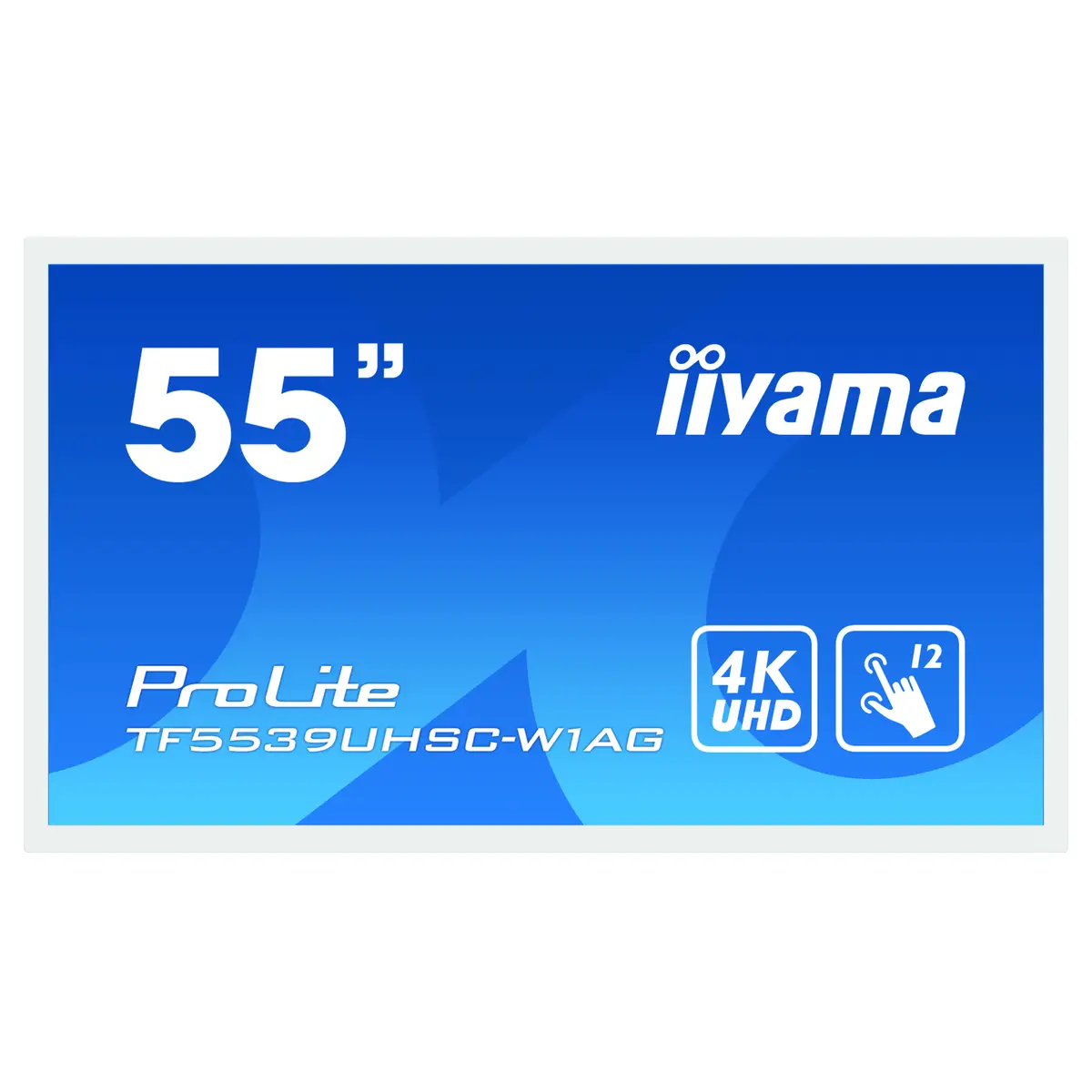 ProLite TF5539UHSC-W1AG. Bildschirmdiagonale: 139,7 cm (55"), Display-Auflösung: 3840 x 2160 Pixel, HD-Typ: 4K Ultra HD, Bildschirmtechnologie: LED, Reaktionszeit: 8 ms, Natives Seitenverhältnis: 16:9, B