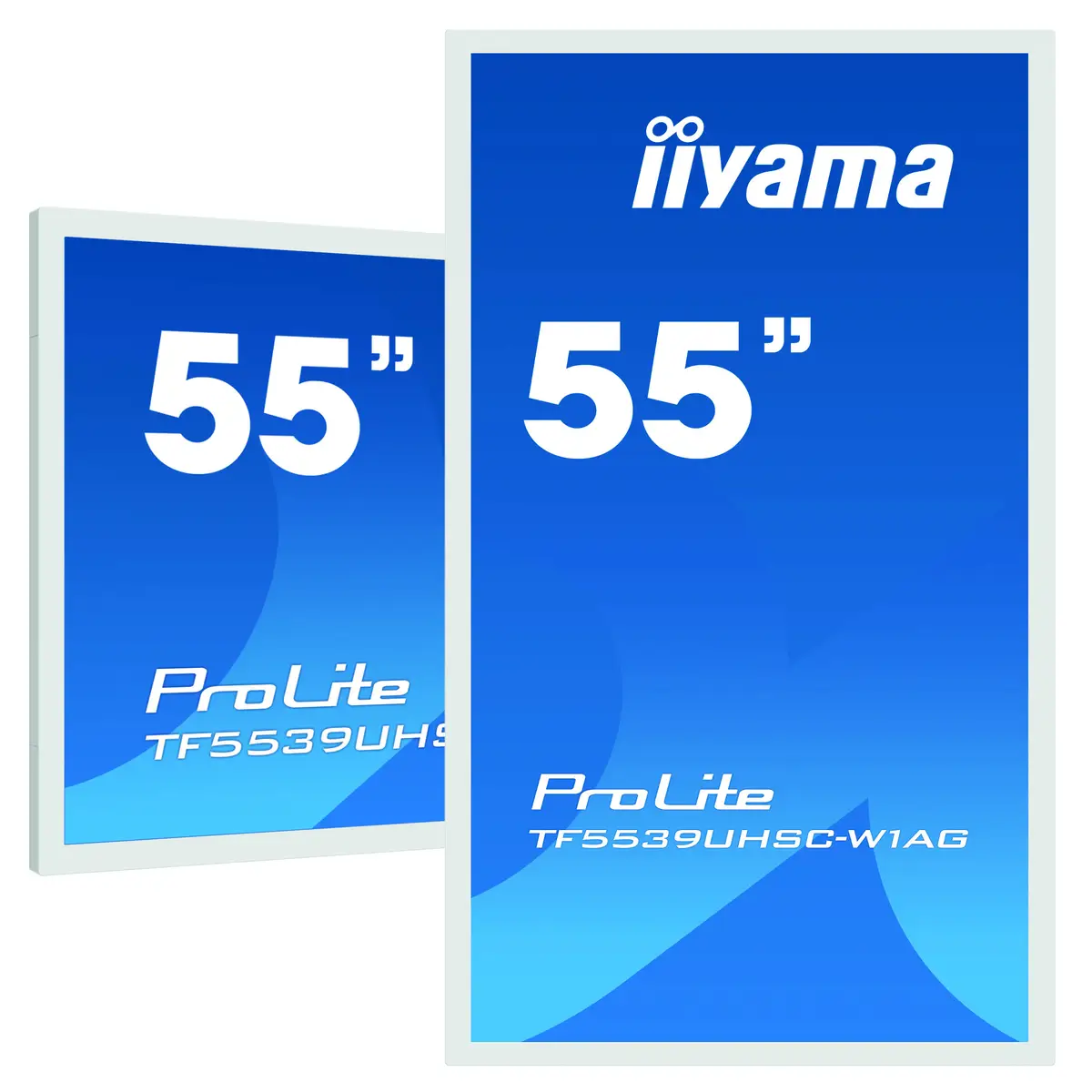 ProLite TF5539UHSC-W1AG. Bildschirmdiagonale: 139,7 cm (55"), Display-Auflösung: 3840 x 2160 Pixel, HD-Typ: 4K Ultra HD, Bildschirmtechnologie: LED, Reaktionszeit: 8 ms, Natives Seitenverhältnis: 16:9, B