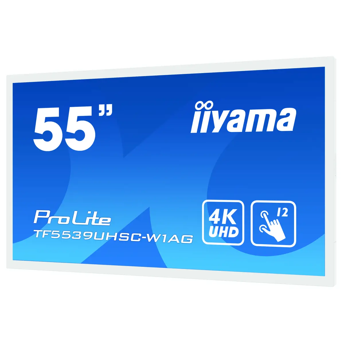 ProLite TF5539UHSC-W1AG. Bildschirmdiagonale: 139,7 cm (55"), Display-Auflösung: 3840 x 2160 Pixel, HD-Typ: 4K Ultra HD, Bildschirmtechnologie: LED, Reaktionszeit: 8 ms, Natives Seitenverhältnis: 16:9, B