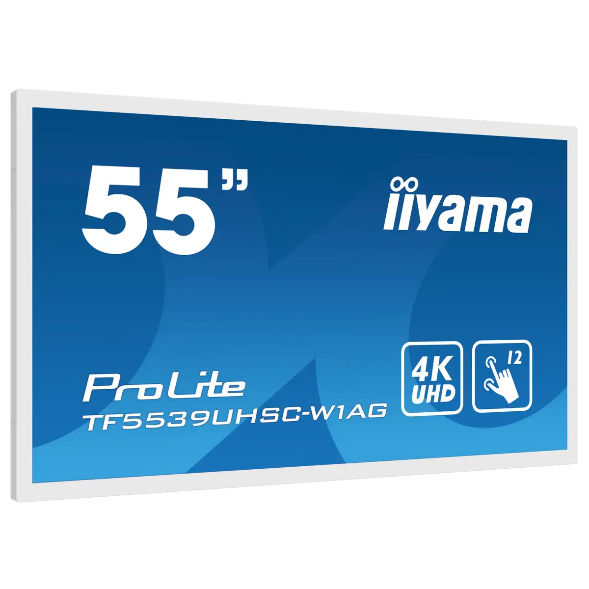 ProLite TF5539UHSC-W1AG. Bildschirmdiagonale: 139,7 cm (55"), Display-Auflösung: 3840 x 2160 Pixel, HD-Typ: 4K Ultra HD, Bildschirmtechnologie: LED, Reaktionszeit: 8 ms, Natives Seitenverhältnis: 16:9, B