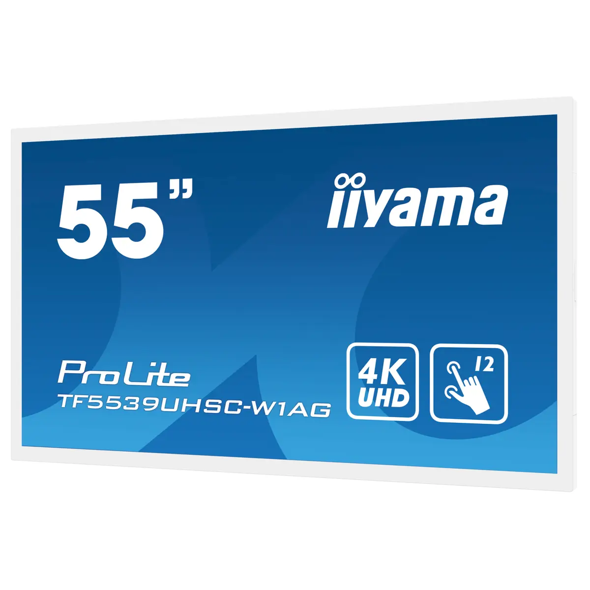 ProLite TF5539UHSC-W1AG. Bildschirmdiagonale: 139,7 cm (55"), Display-Auflösung: 3840 x 2160 Pixel, HD-Typ: 4K Ultra HD, Bildschirmtechnologie: LED, Reaktionszeit: 8 ms, Natives Seitenverhältnis: 16:9, B