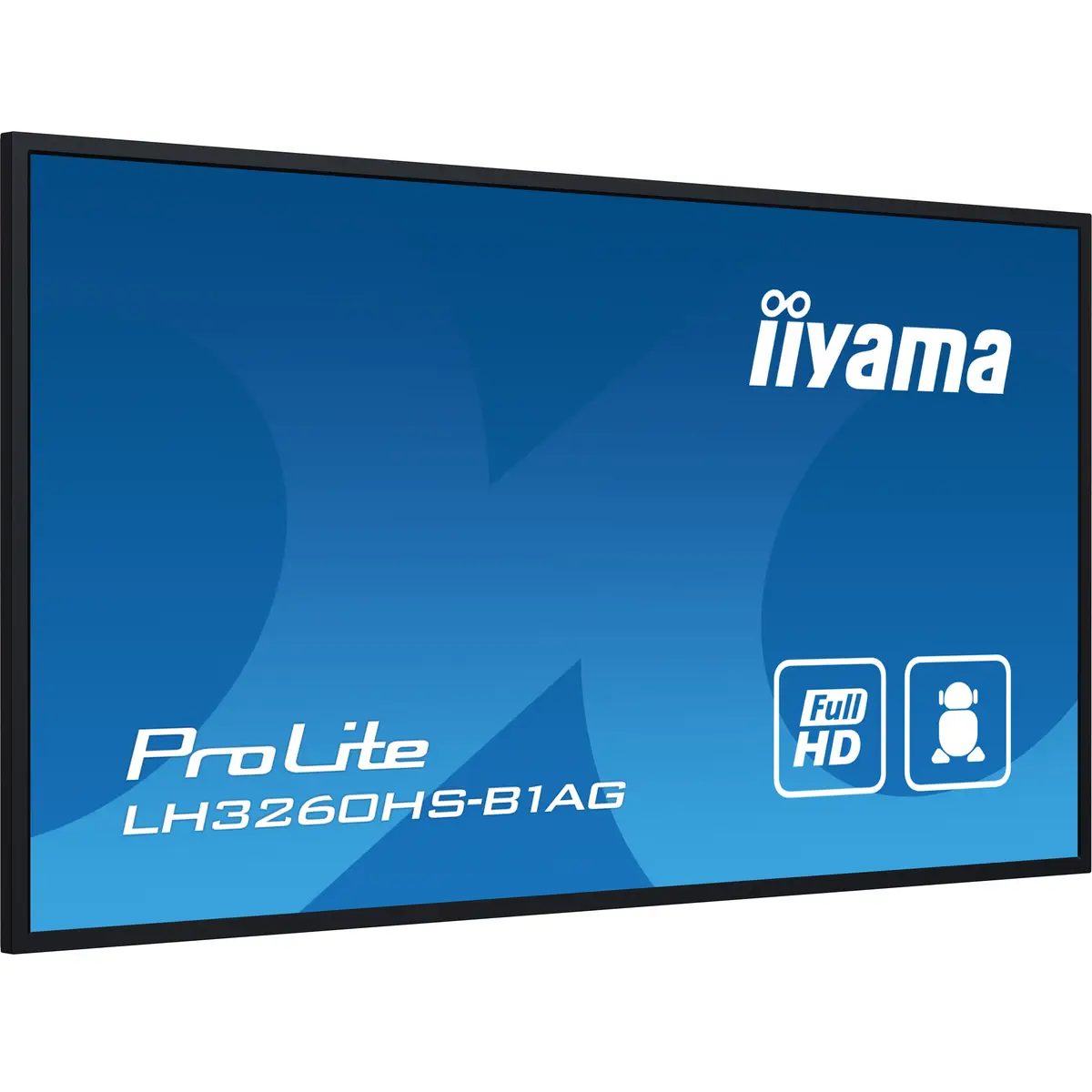 ProLite LH3260HS-B1AG 80 cm 31,5" LCD-Display mit LED-Hintergrundbeleuchtung Digital Signage mit mit SoC Mediaplayer 1080p 1920x1080 16:9 4000:1 500 cd/m² 8 ms Edge-Beleuchtung Schwarz matte Oberfläche