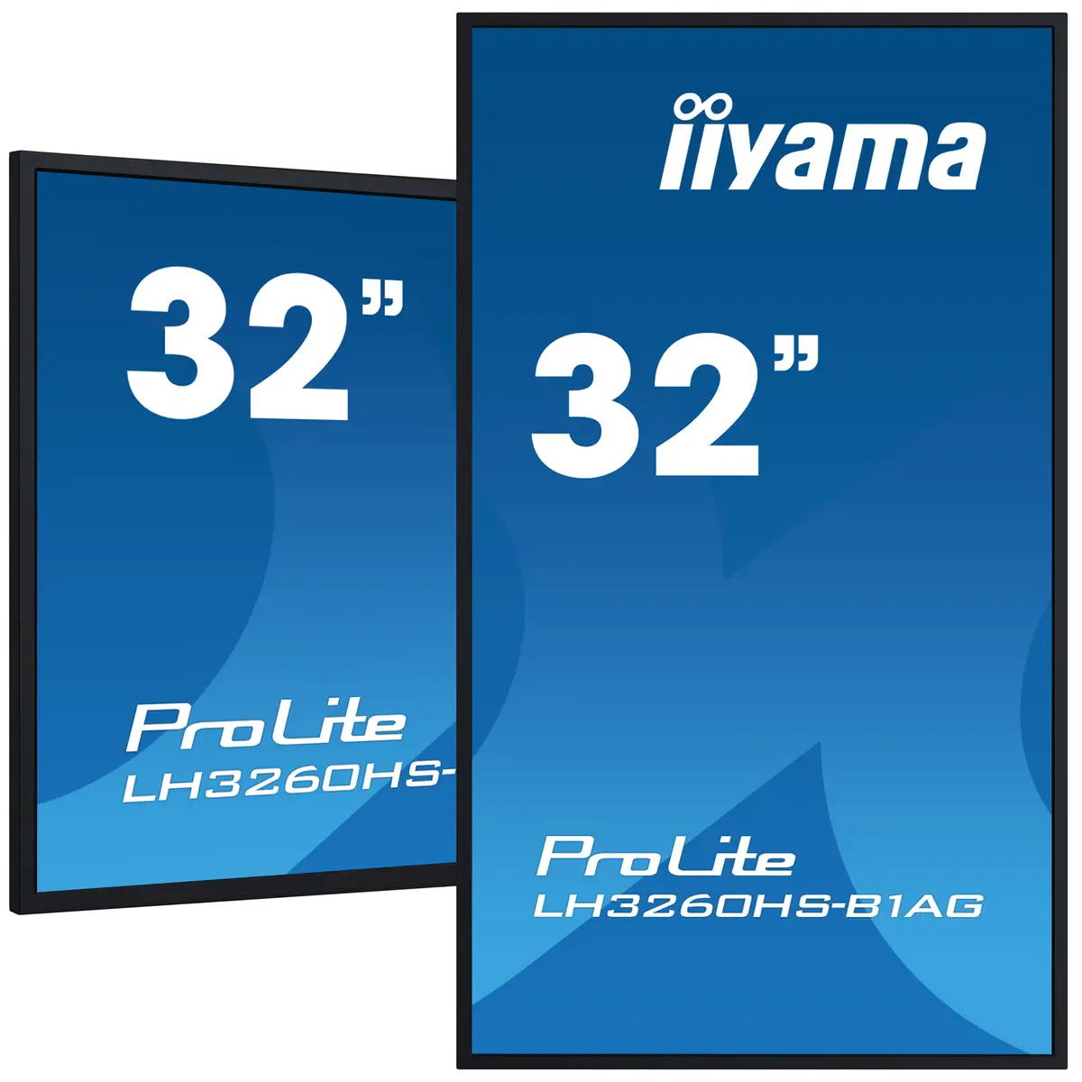 ProLite LH3260HS-B1AG 80 cm 31,5" LCD-Display mit LED-Hintergrundbeleuchtung Digital Signage mit mit SoC Mediaplayer 1080p 1920x1080 16:9 4000:1 500 cd/m² 8 ms Edge-Beleuchtung Schwarz matte Oberfläche