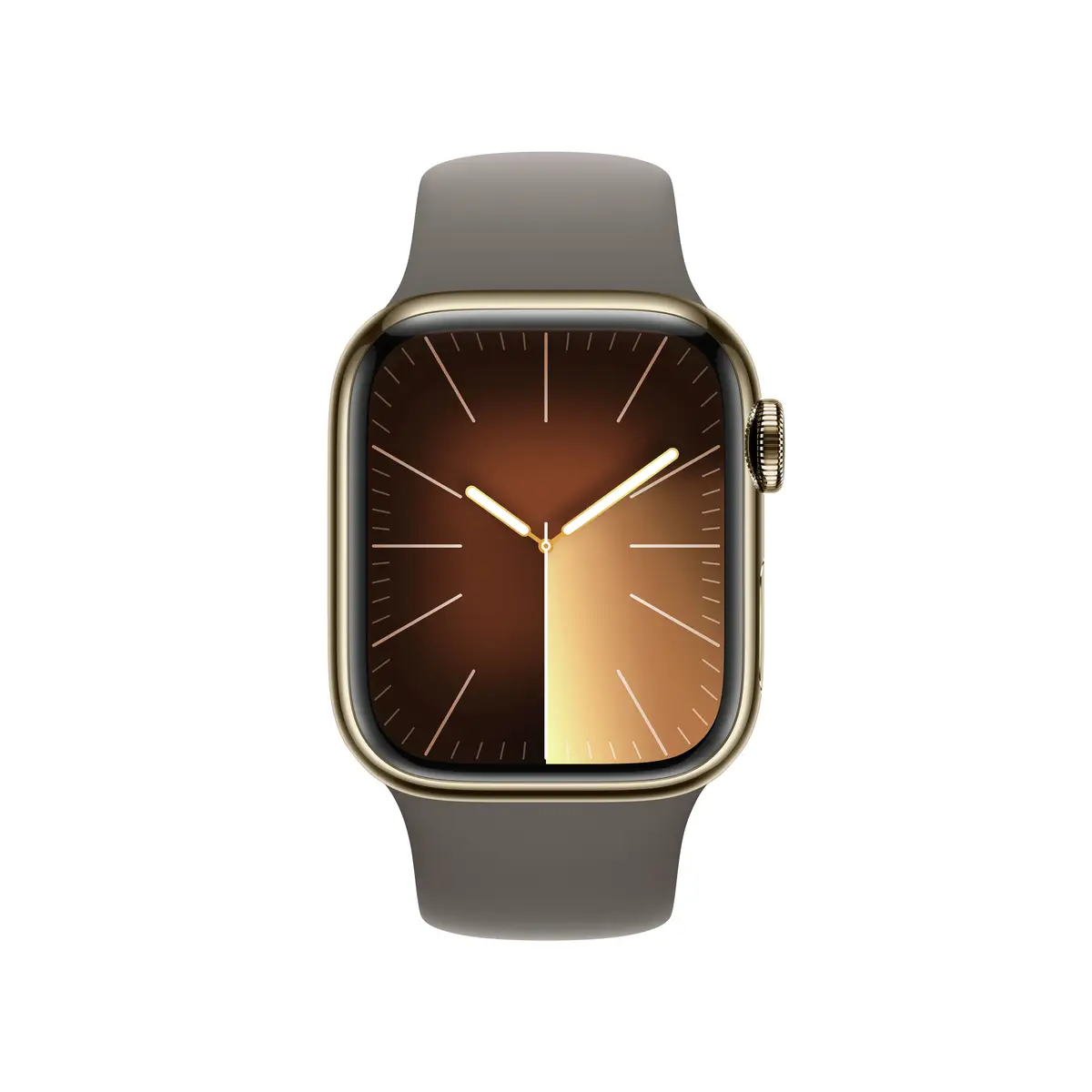Watch S9 Edelstahl Cellular 41mm Gold (Sportarmband tonbraun) M/L