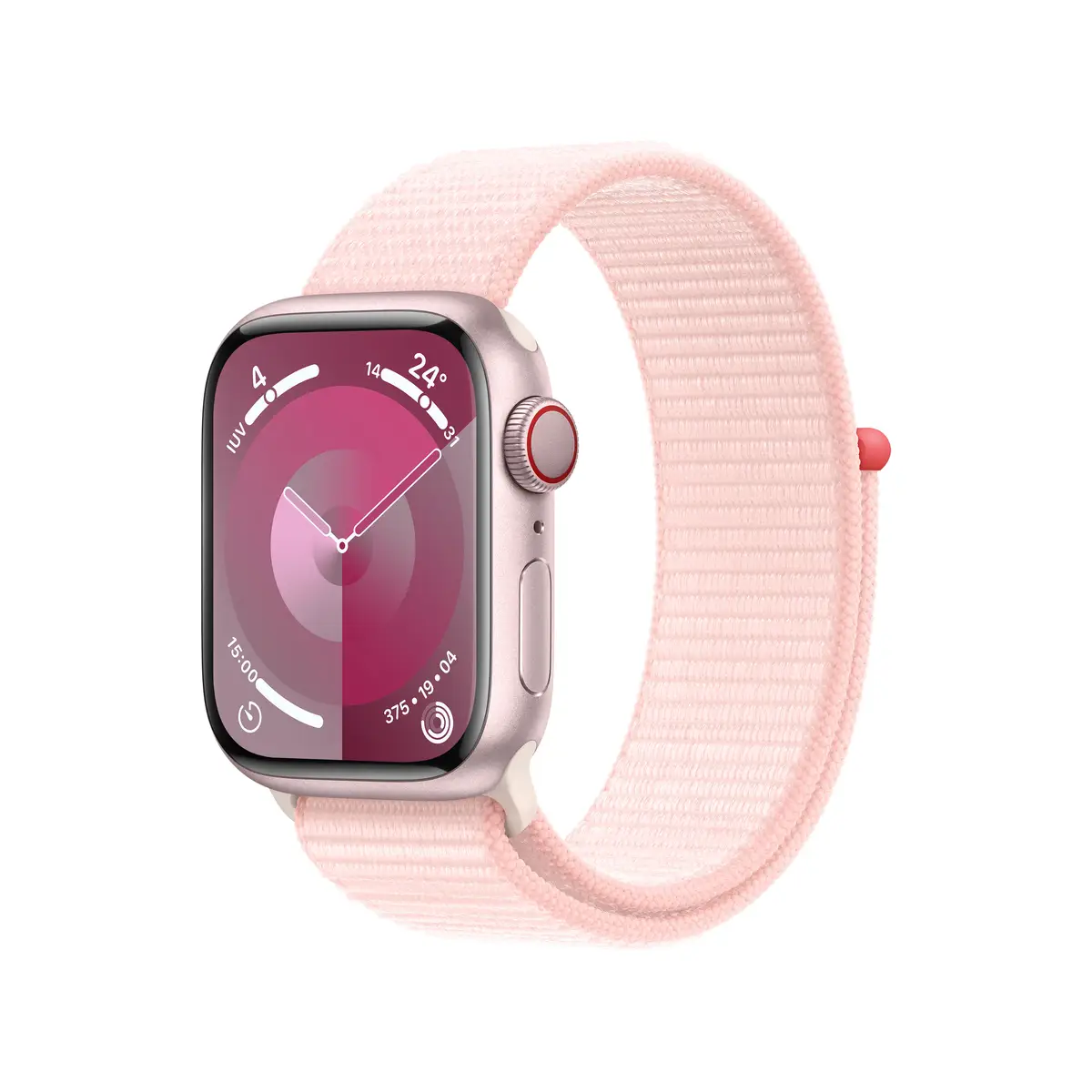 Watch S9 Aluminium Cellular 41mm Rose (Sport Loop hellrosa)