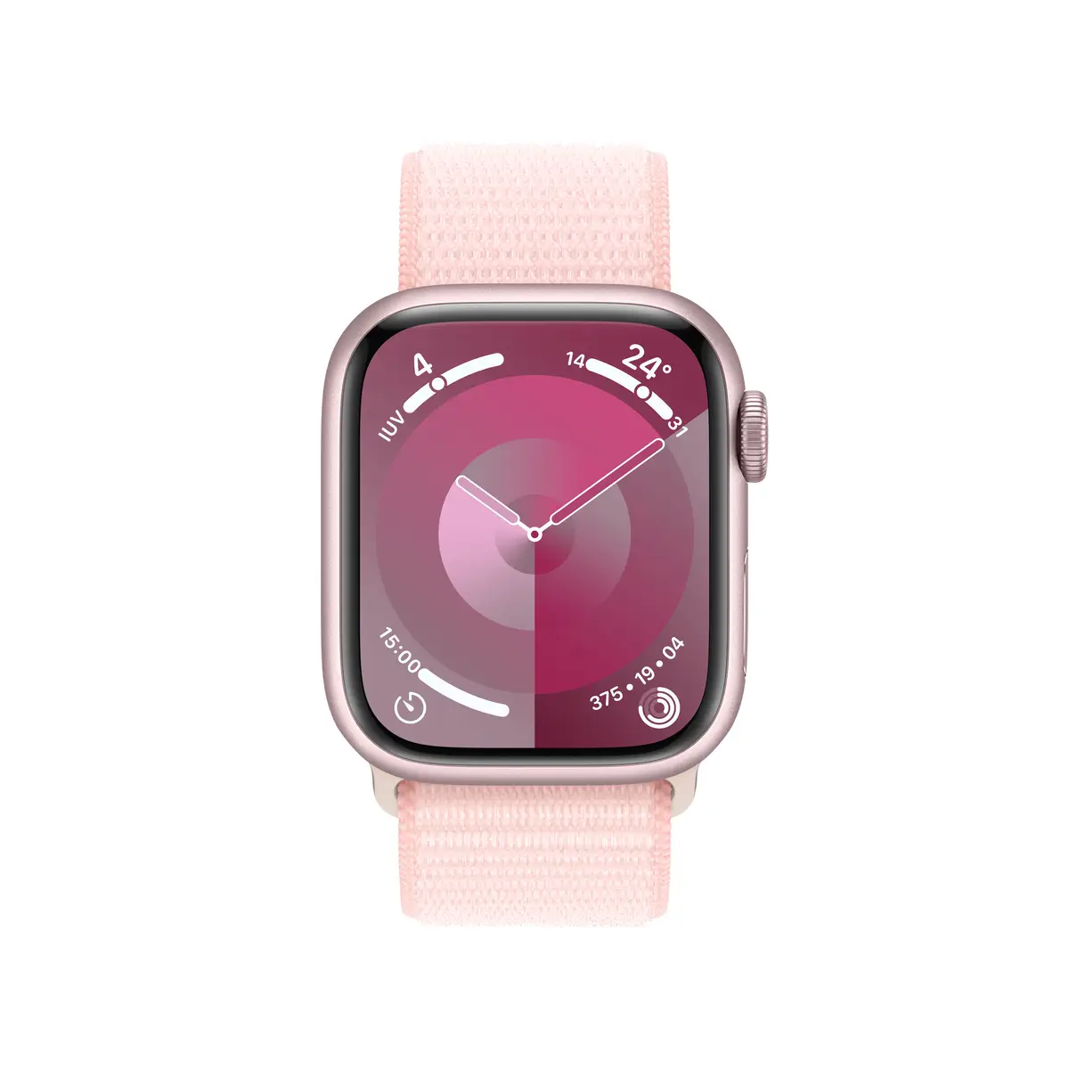 Watch S9 Aluminium Cellular 41mm Rose (Sport Loop hellrosa)