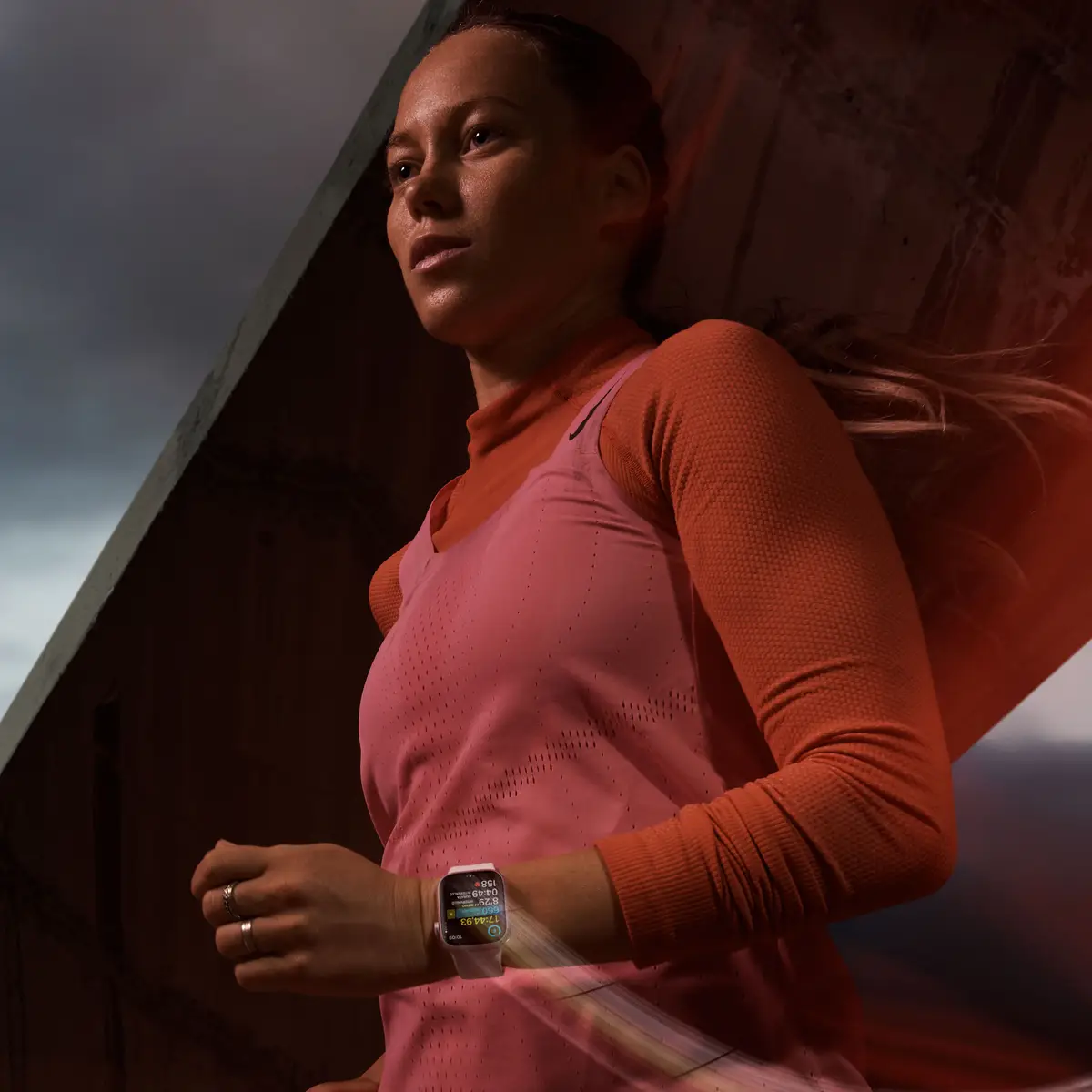 Watch S9 Aluminium Cellular 41mm Rose (Sport Loop hellrosa)