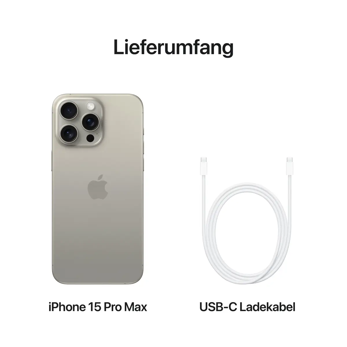 iPhone 15 Pro Max 256GB Titan Natur