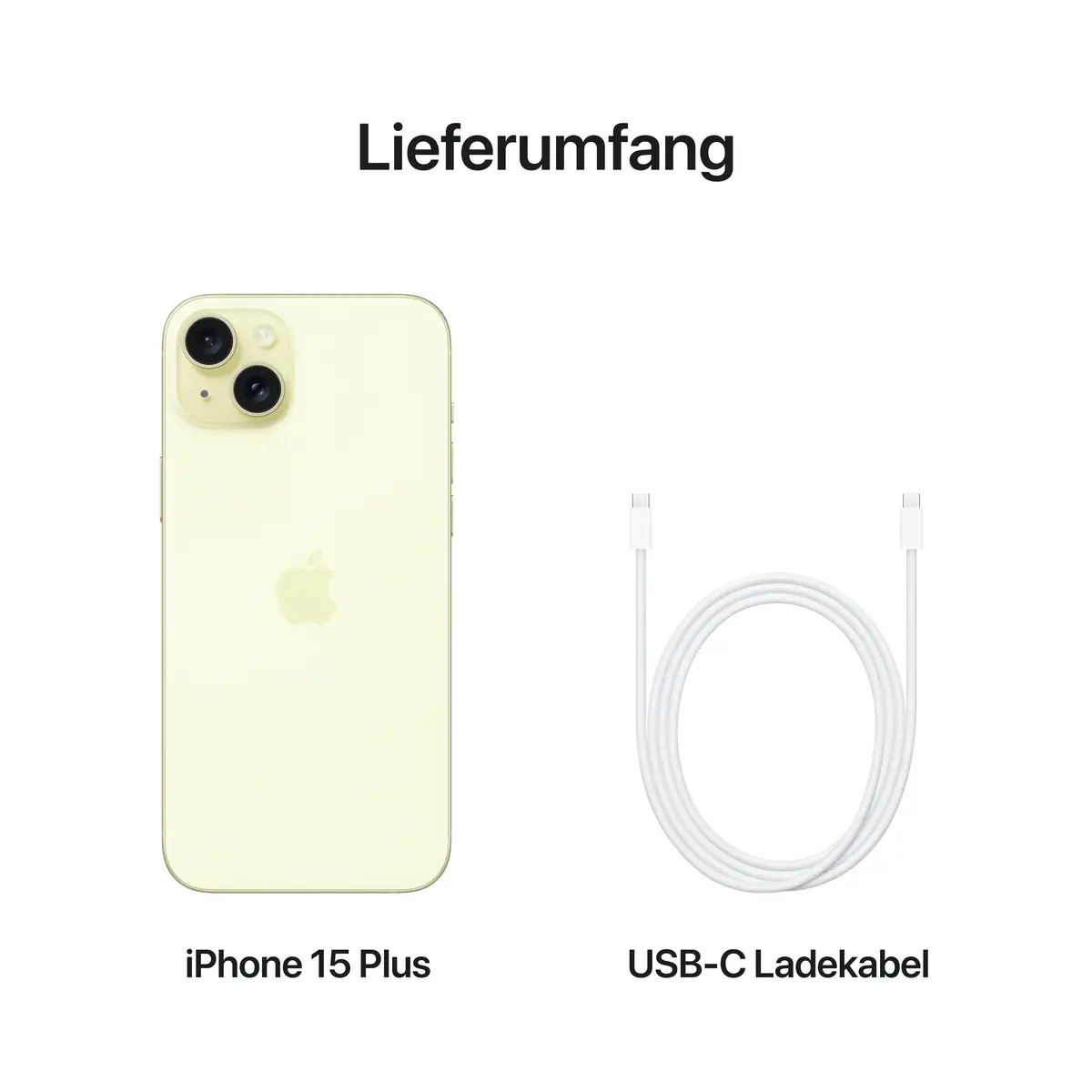 iPhone 15 Plus 128GB Gelb