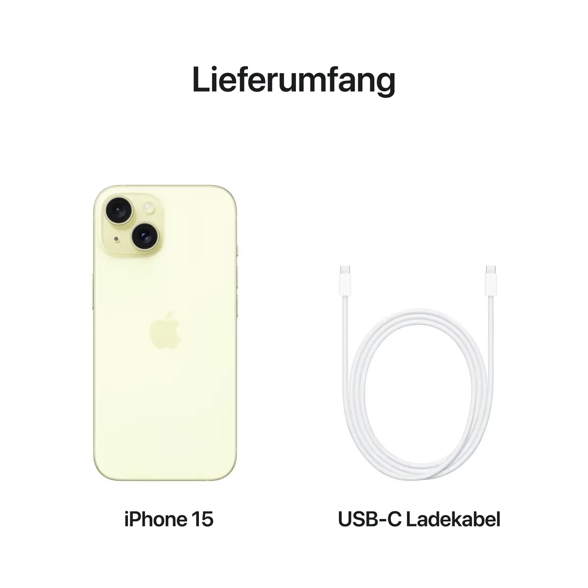 iPhone 15 256GB Gelb