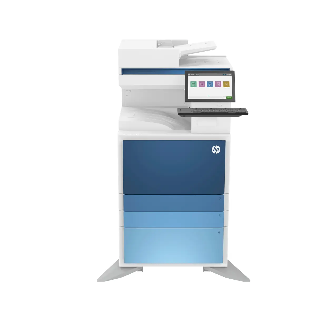 Color LaserJet Managed Flow MFP E786z Multifunktionsdrucker Farbe Laser A3/Ledger (297 x 432 mm) bis zu 25 Seiten/Min. (Kopieren) bis zu 25 Seiten/Min. (Drucken) USB 3.0