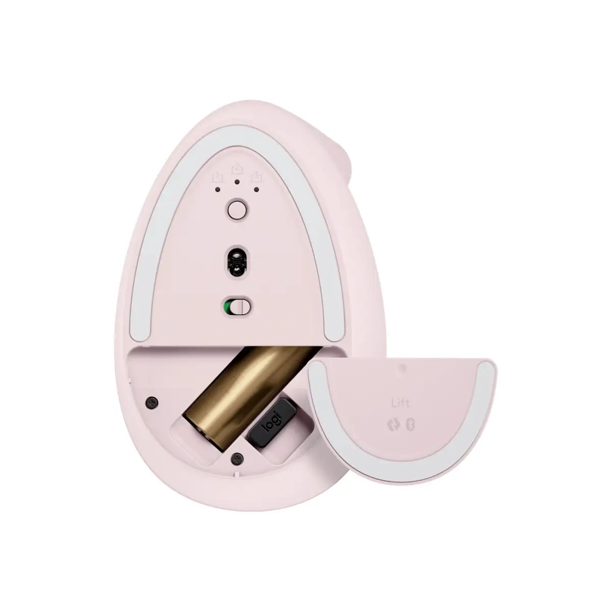 Lift Vertical Ergonomic Mouse - Vertikale Maus - rosé