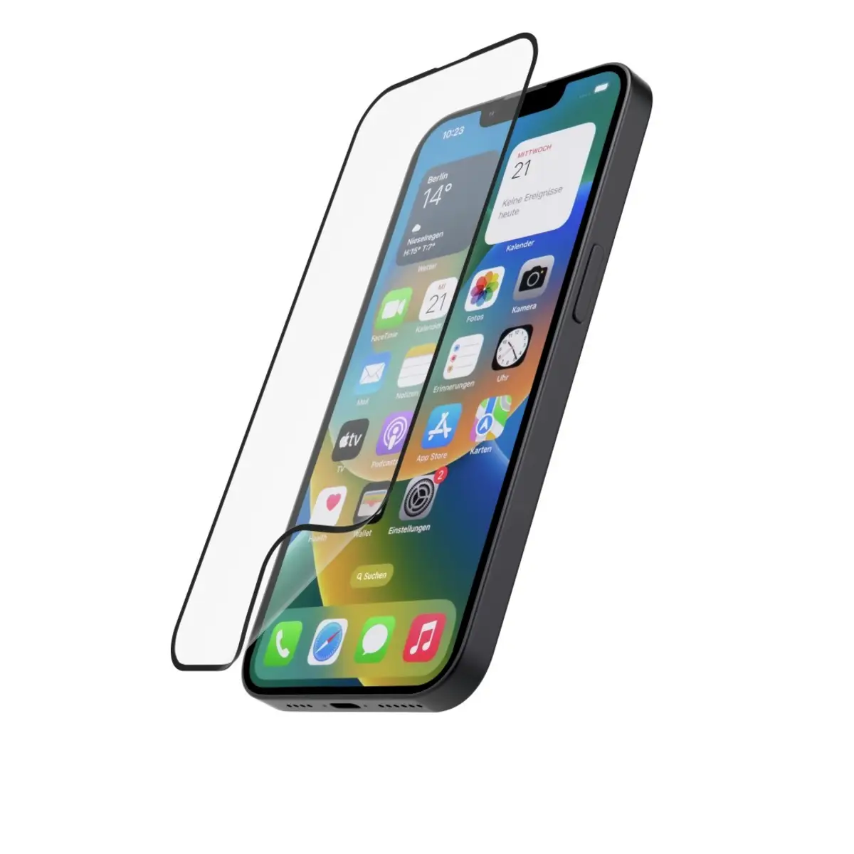Flexibler Displayschutz "Hiflex Eco", Full-Cover, für iPhone 15 Plus