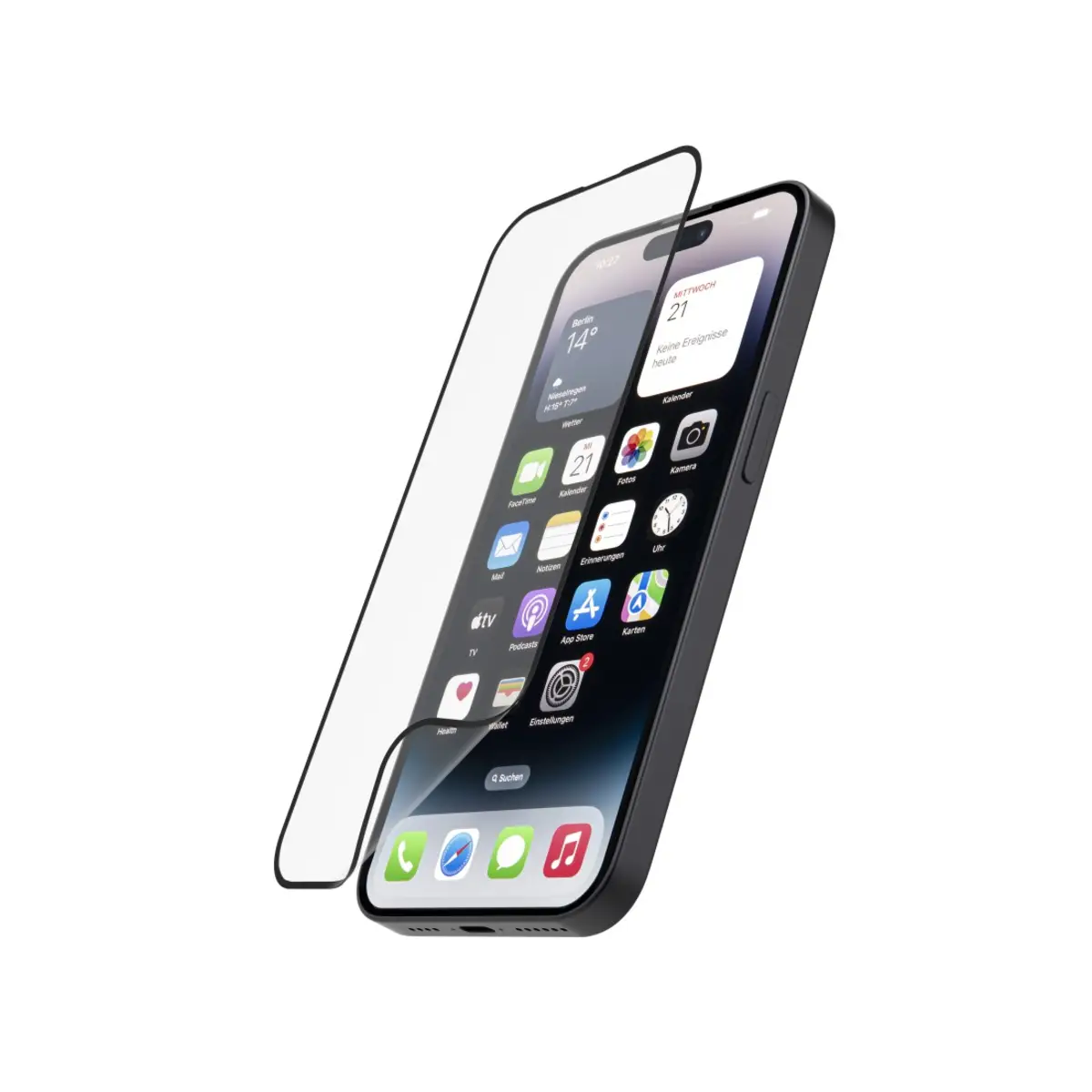 Flexibler Displayschutz "Hiflex Eco", Full-Cover, für iPhone 15 Pro Max