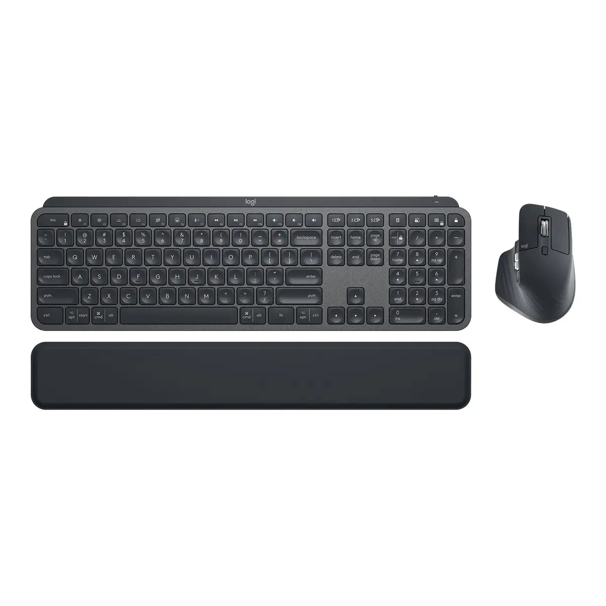 MX Keys Combo for Business Tastatur-/Mouse-Set kabellos Layout US International Graphite