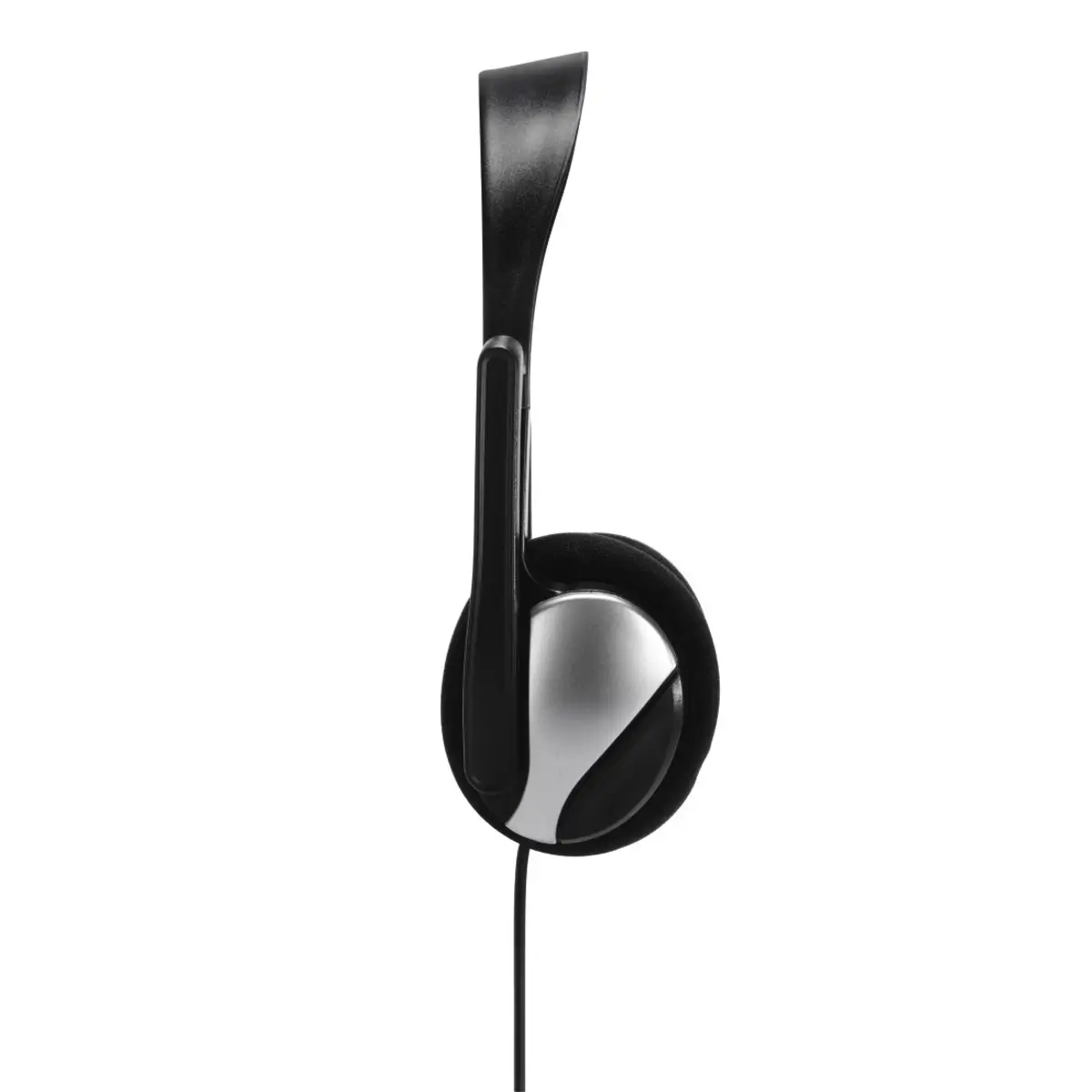Essential HS 200 Kopfhörer Kabelgebunden Schwarz, Silber