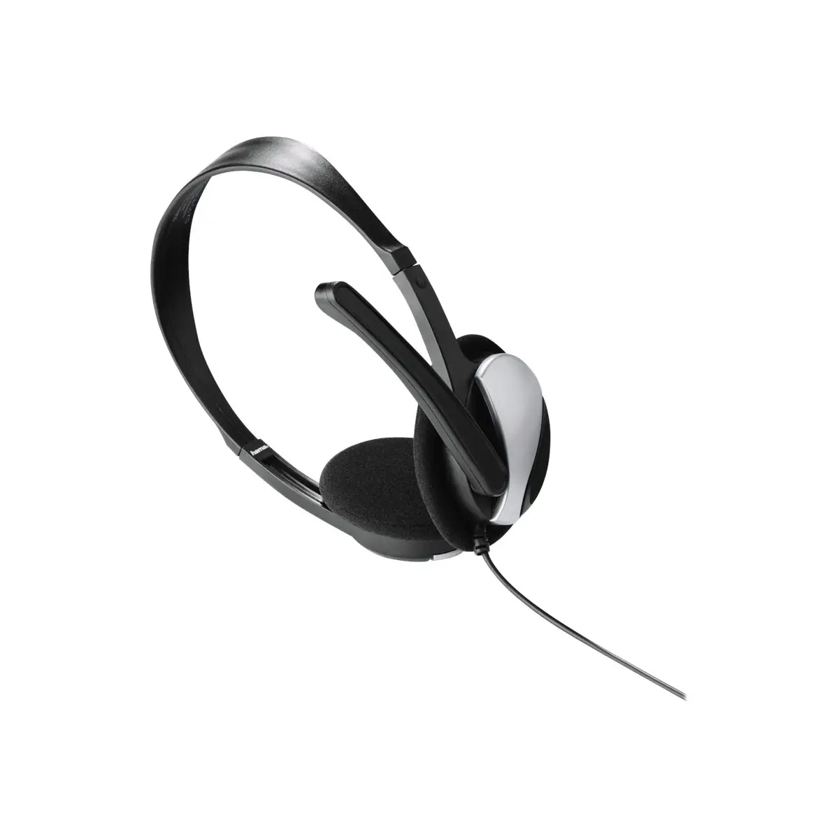 Essential HS 200 Kopfhörer Kabelgebunden Schwarz, Silber
