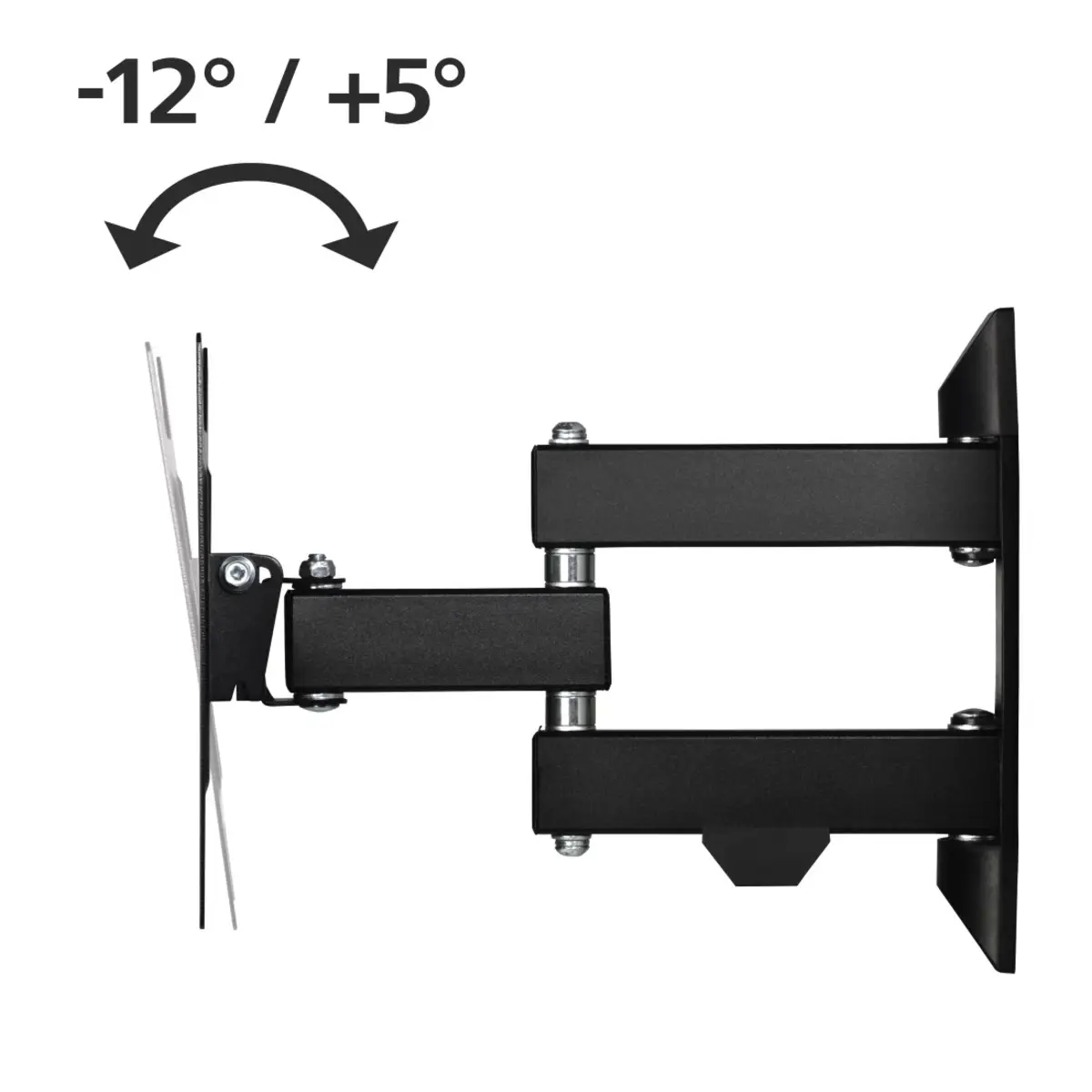 FULLMOTION TV Wall Bracket für 48-122cm (19-48'') schwarz