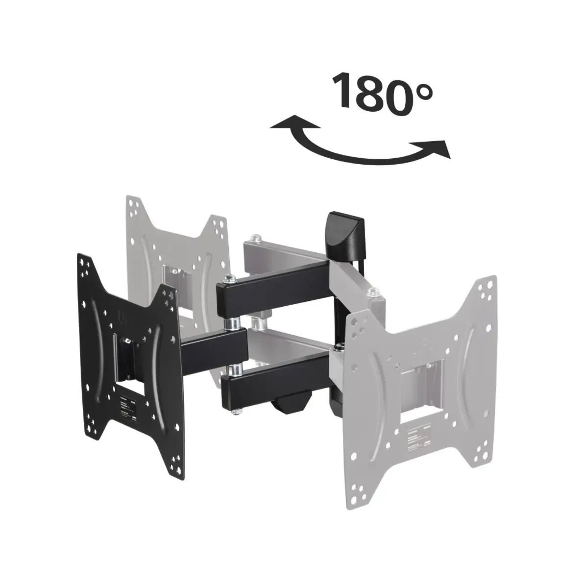 FULLMOTION TV Wall Bracket für 48-122cm (19-48'') schwarz