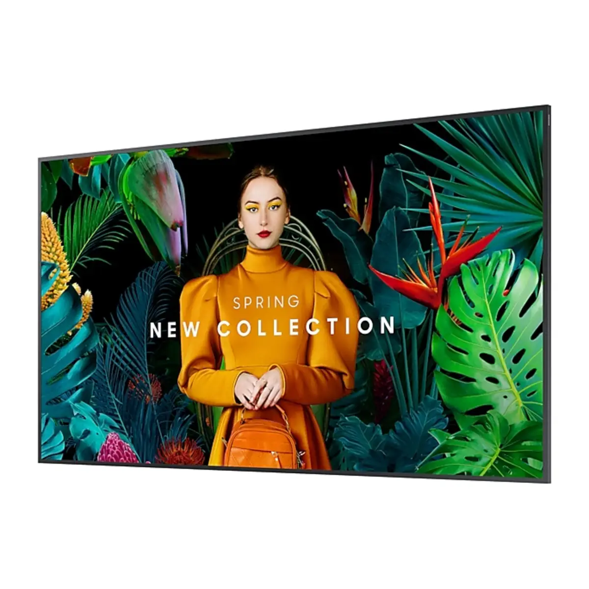 QH55C Digital Beschilderung Flachbildschirm 139,7 cm (55") LED WLAN 700 cd/m² 4K Ultra HD Schwarz Eingebauter Prozessor Tizen 24/7,