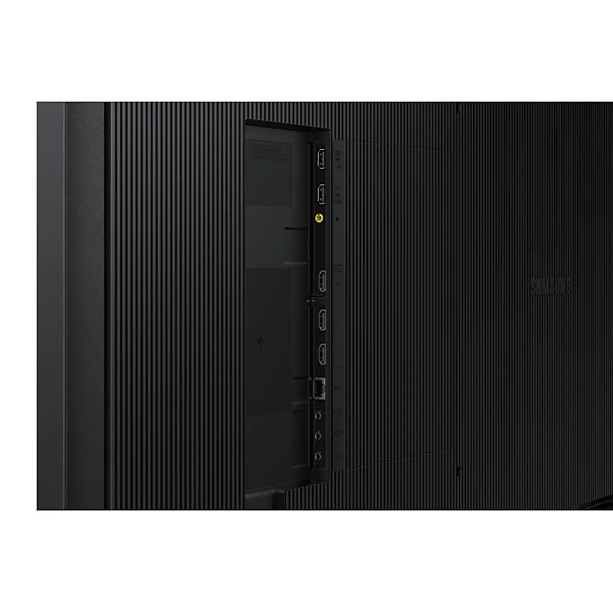 Samsung QB43C 108 cm (43") 3840x2160 4000:1 350 cd/m² 8ms Diagonalklasse QBC Series LCD-Display mit LED-Hintergrundbeleuchtung Digi
tal Signage Tizen OS 4K UHD (2160p)