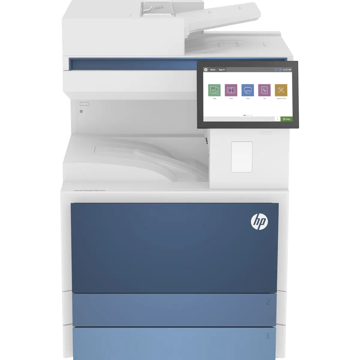 LaserJet Managed MFP E731dn Multifunktionsdrucker 1200 x 1200 dpi