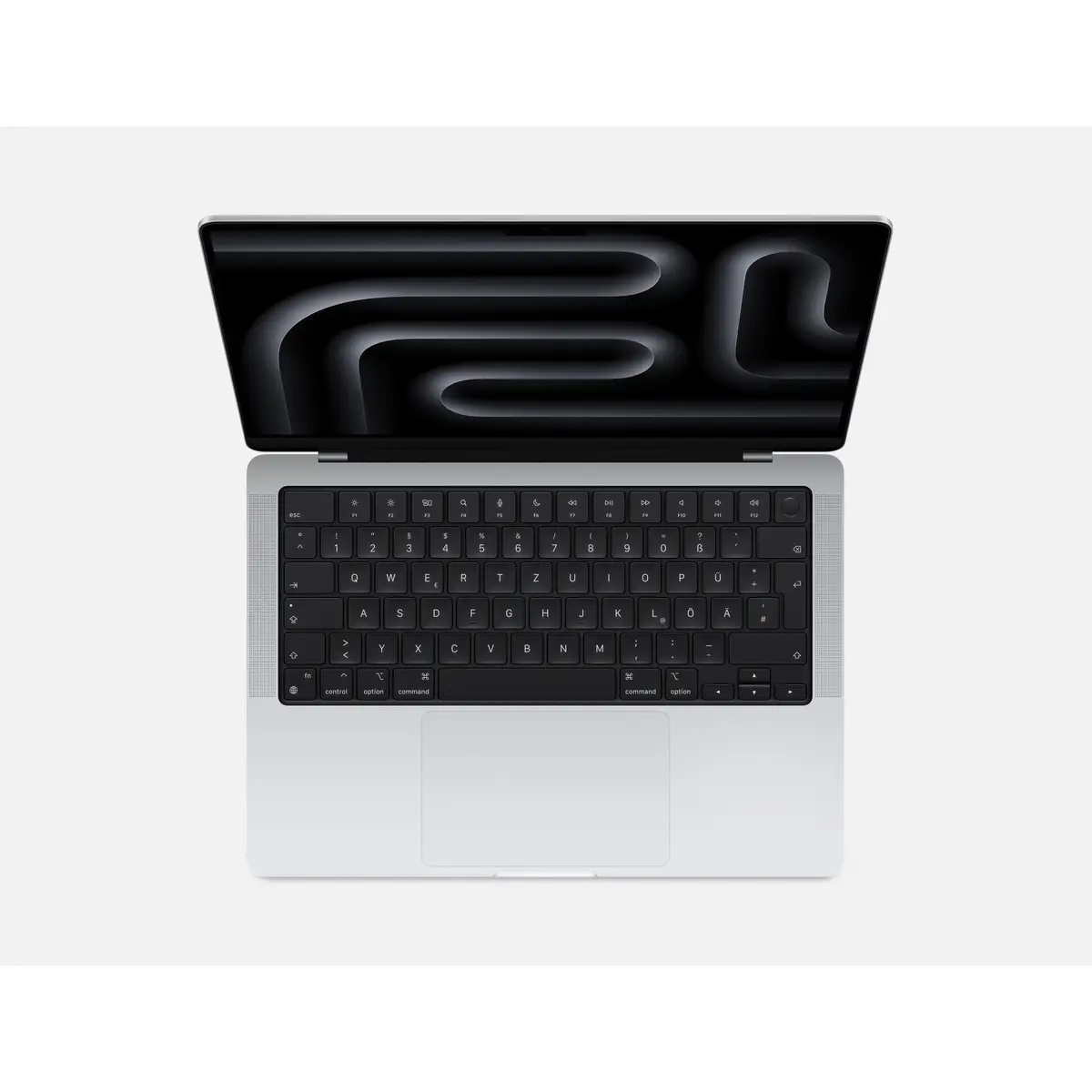 MacBook Pro Apple M3 Pro 11-Core 14-Core GPU deutsch 36GB RAM 512GB SSD 35,6cm (14") Retina Silber 96W Netzteil
