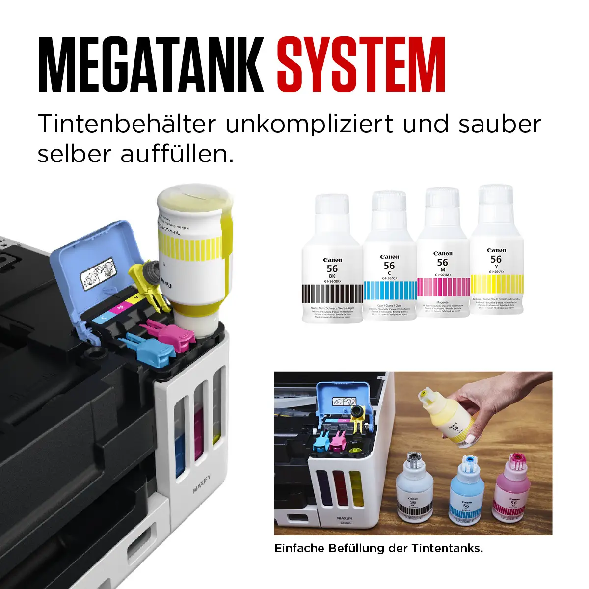 MAXIFY GX6550 Tintenstrahldrucker A4 600x1200 DPI Apple