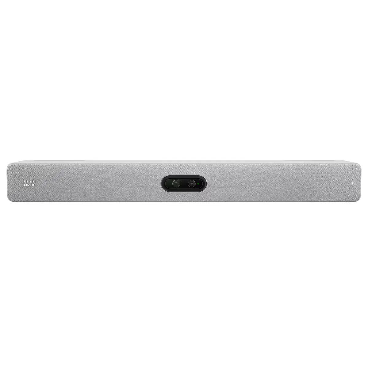 Webex Room Bar Pro Videokonferenzkomponente Erstes Licht mit Cisco Room Navigator-Table Stand