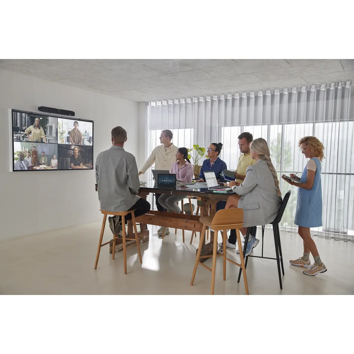 POLY X52 AVB Videokonferenzsystem 20 MP Ethernet/LAN Gruppen-Videokonferenzsystem