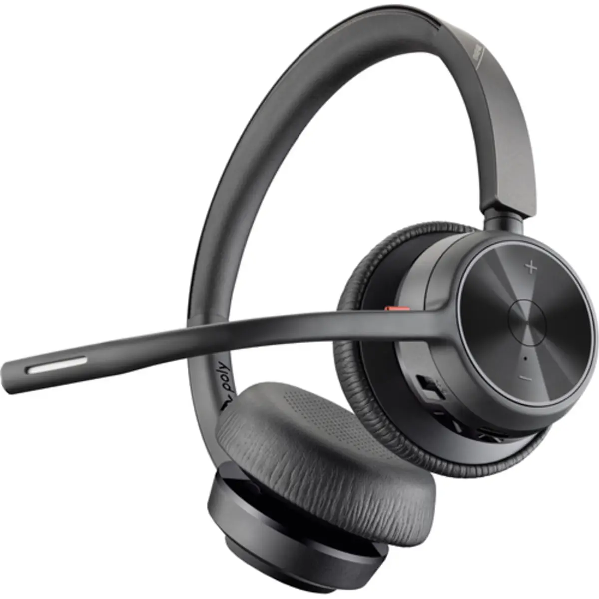 POLY 218478-01 Kopfhörer & Headset Kabellos Kopfband Büro/Callcenter USB Typ-C Bluetooth Schwarz