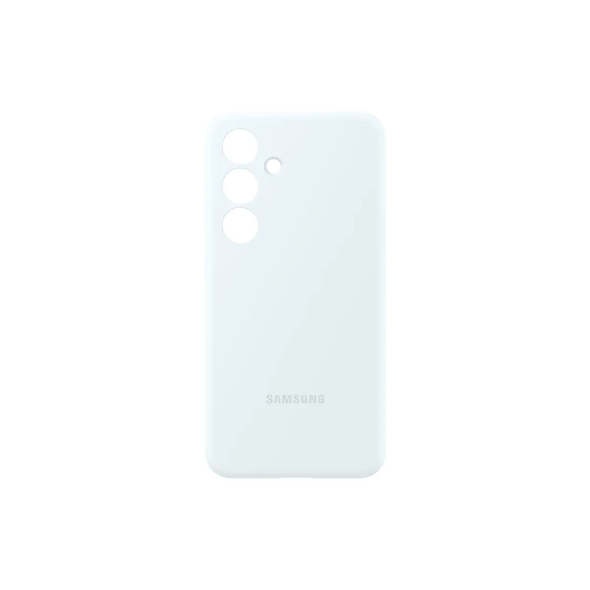 Silicone Case für Galaxy S24 White