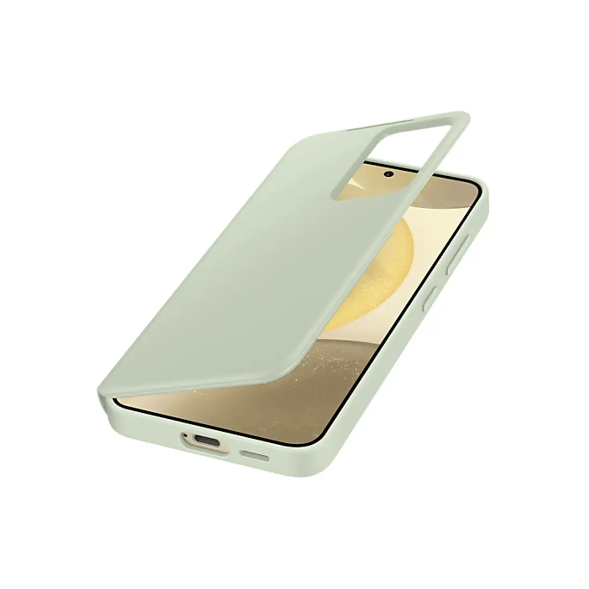 Smart View Wallet Case für Galaxy S24 Light Green