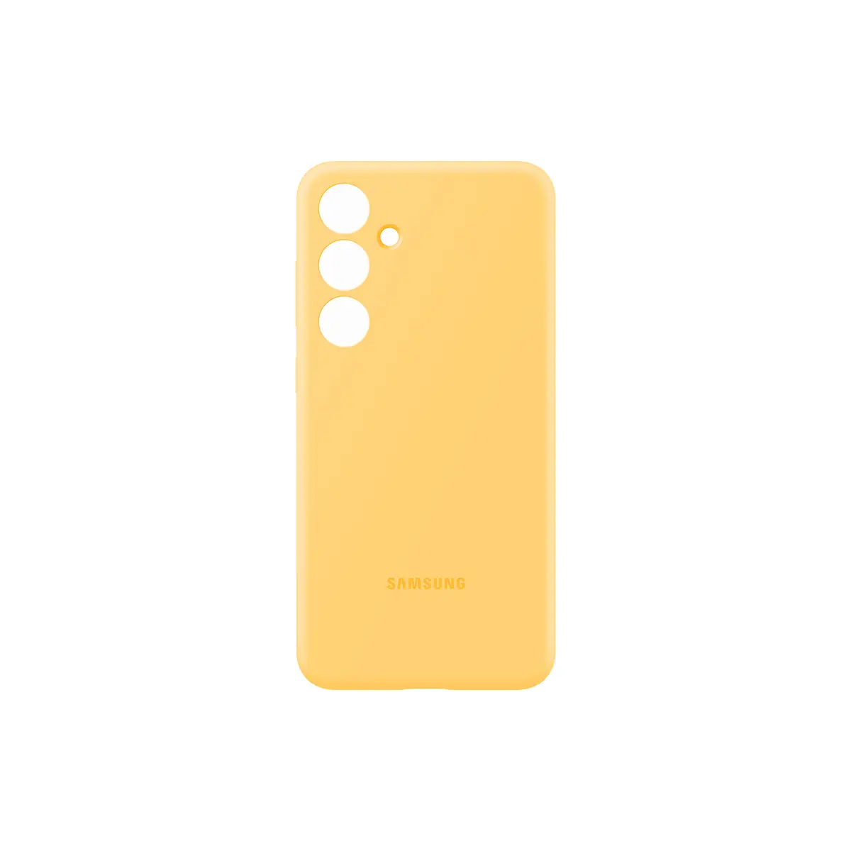 Silicone Case für Galaxy S24+ Yellow