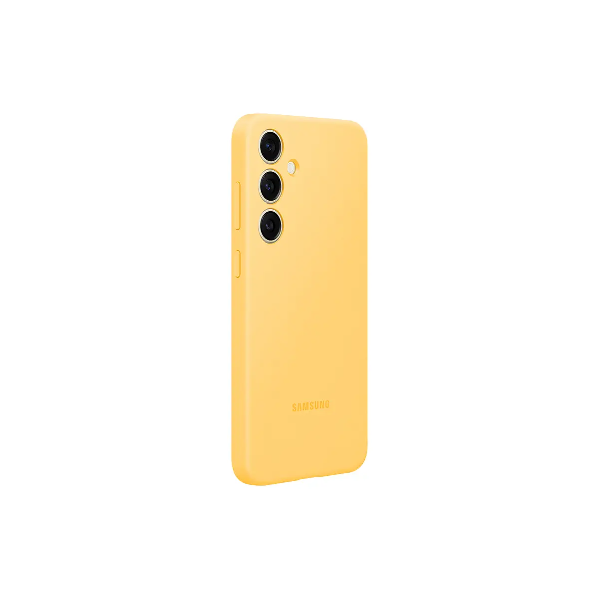 Silicone Case für Galaxy S24+ Yellow