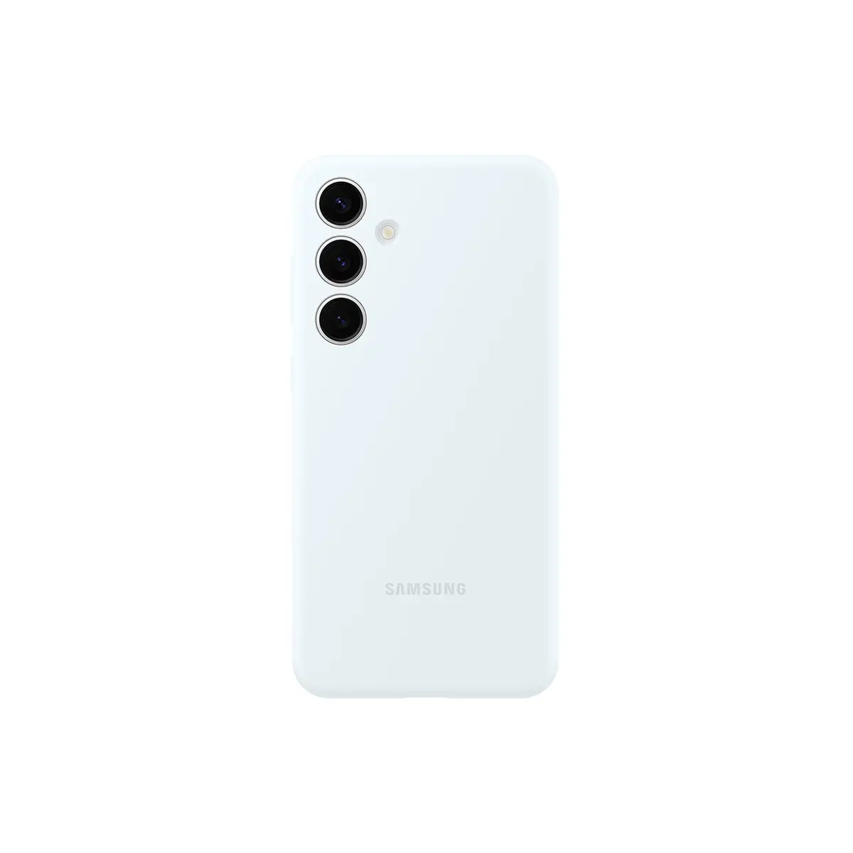 Silicone Case für Galaxy S24+ White
