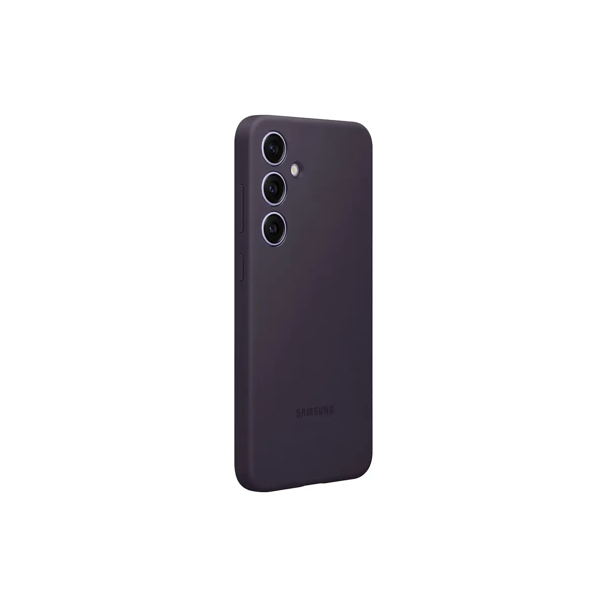 Silicone Case für Galaxy S24+ Dark Violet