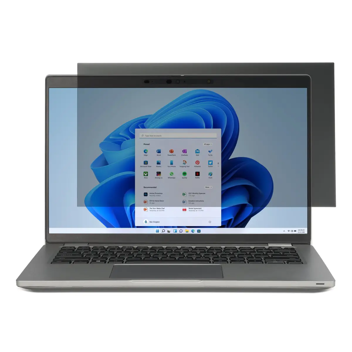 Blickschutzfilter für Notebook 2-Wege entfernbar 40,6cm (16")
