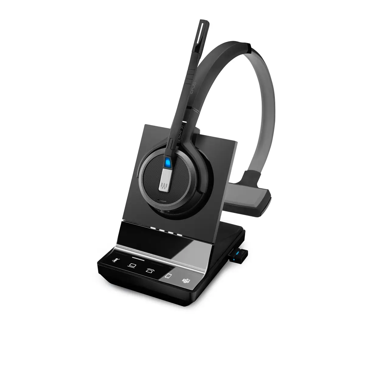 EPOS IMPACT SDW 5036T Headset-System On-Ear DECT kabellos kabelgebunden Schwarz
