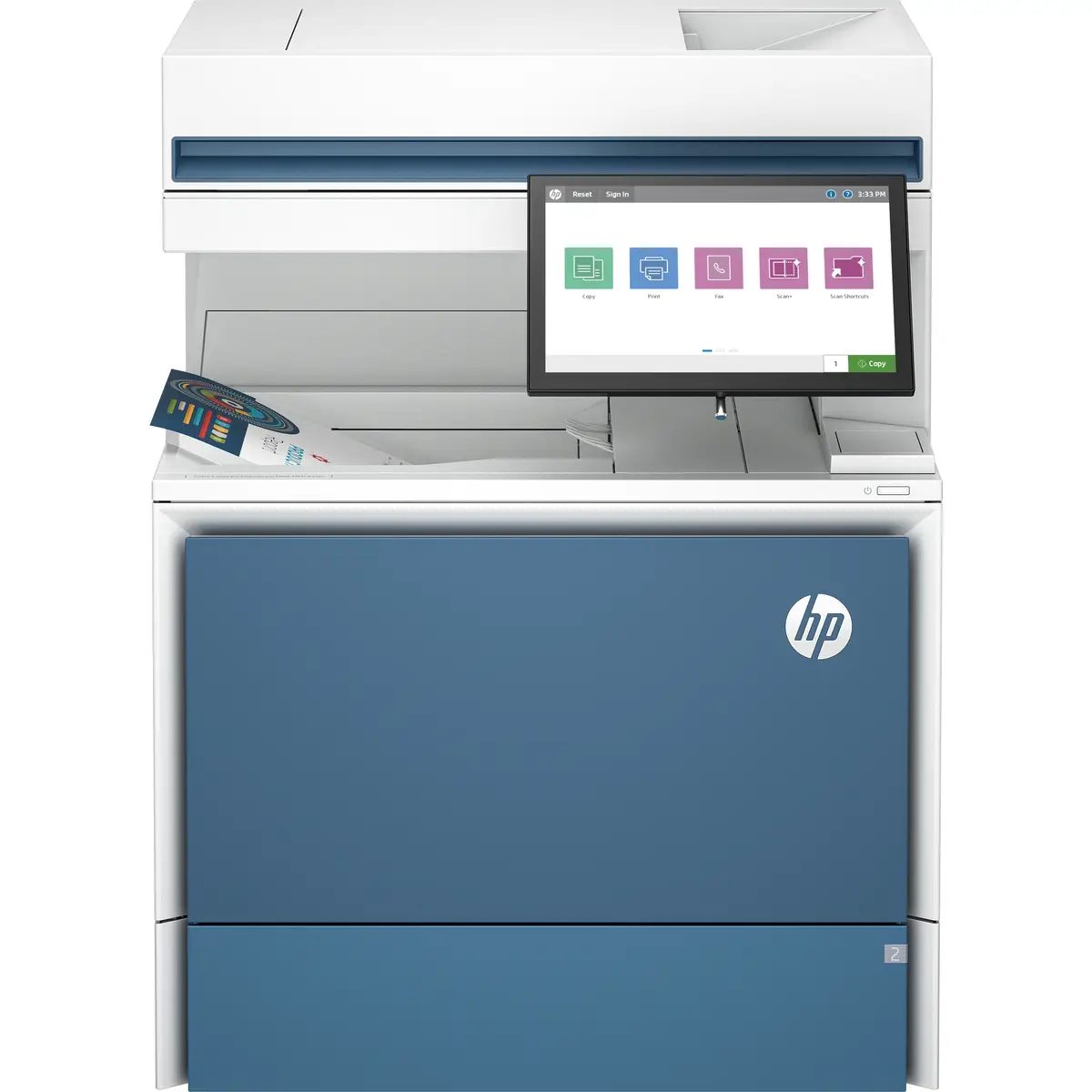 LaserJet Enterprise Flow MFP 6800zf A4 All-in-One Drucker/Kopierer/Scanner/Fax Farblaserdruck
