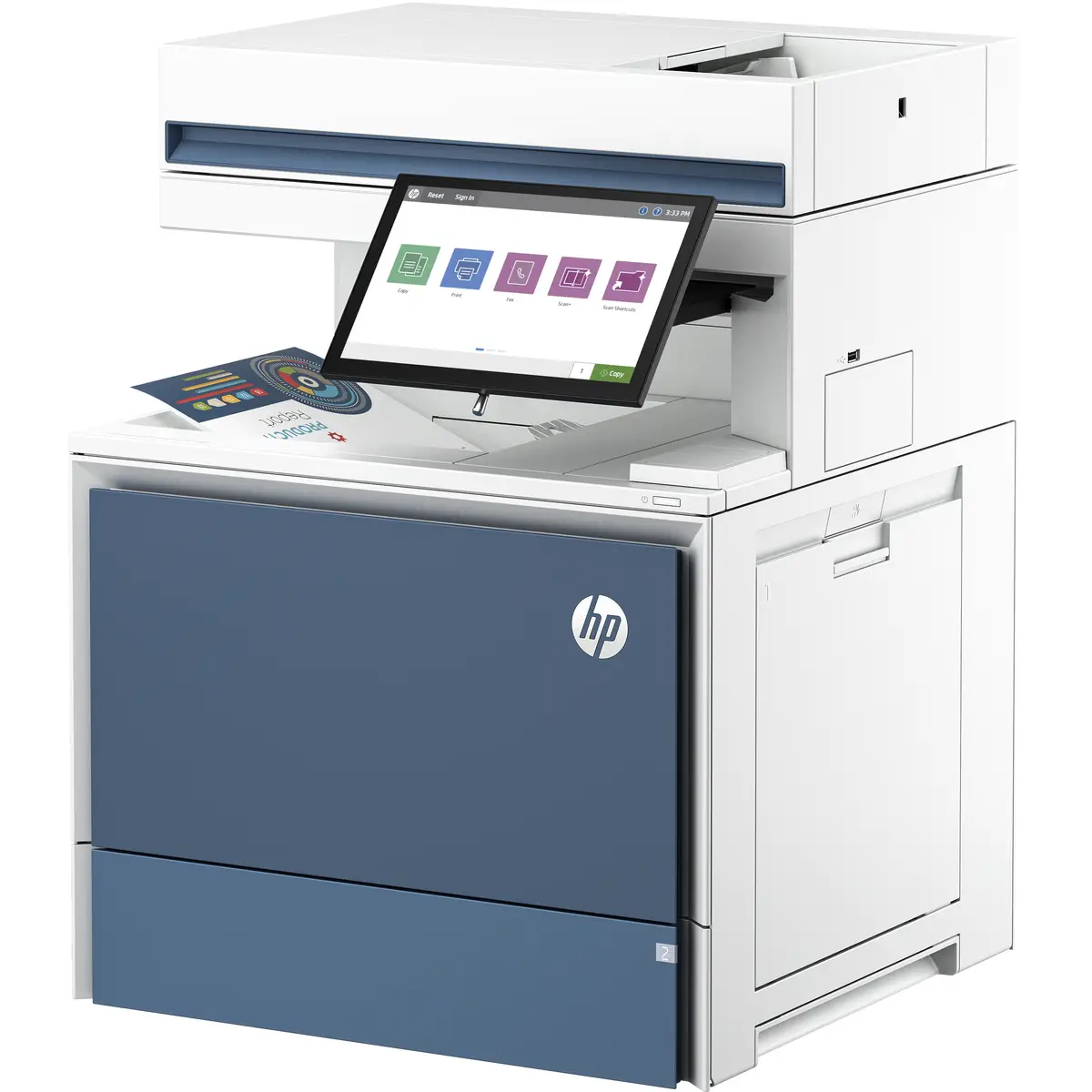 LaserJet Enterprise Flow MFP 6800zf A4 All-in-One Drucker/Kopierer/Scanner/Fax Farblaserdruck