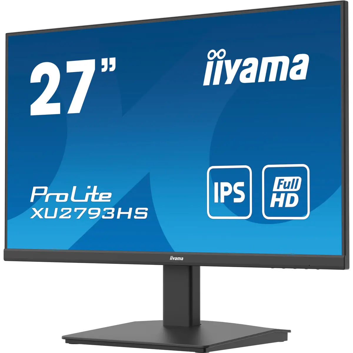 ProLite XU2793HS-B6 LED-Monitor 68,6 cm 27" 1920x1080 FHD 100 Hz IPS 250 cd/m² 1000:1 1 ms HDMI DisplayPort Lautsprecher Schwarz Matte