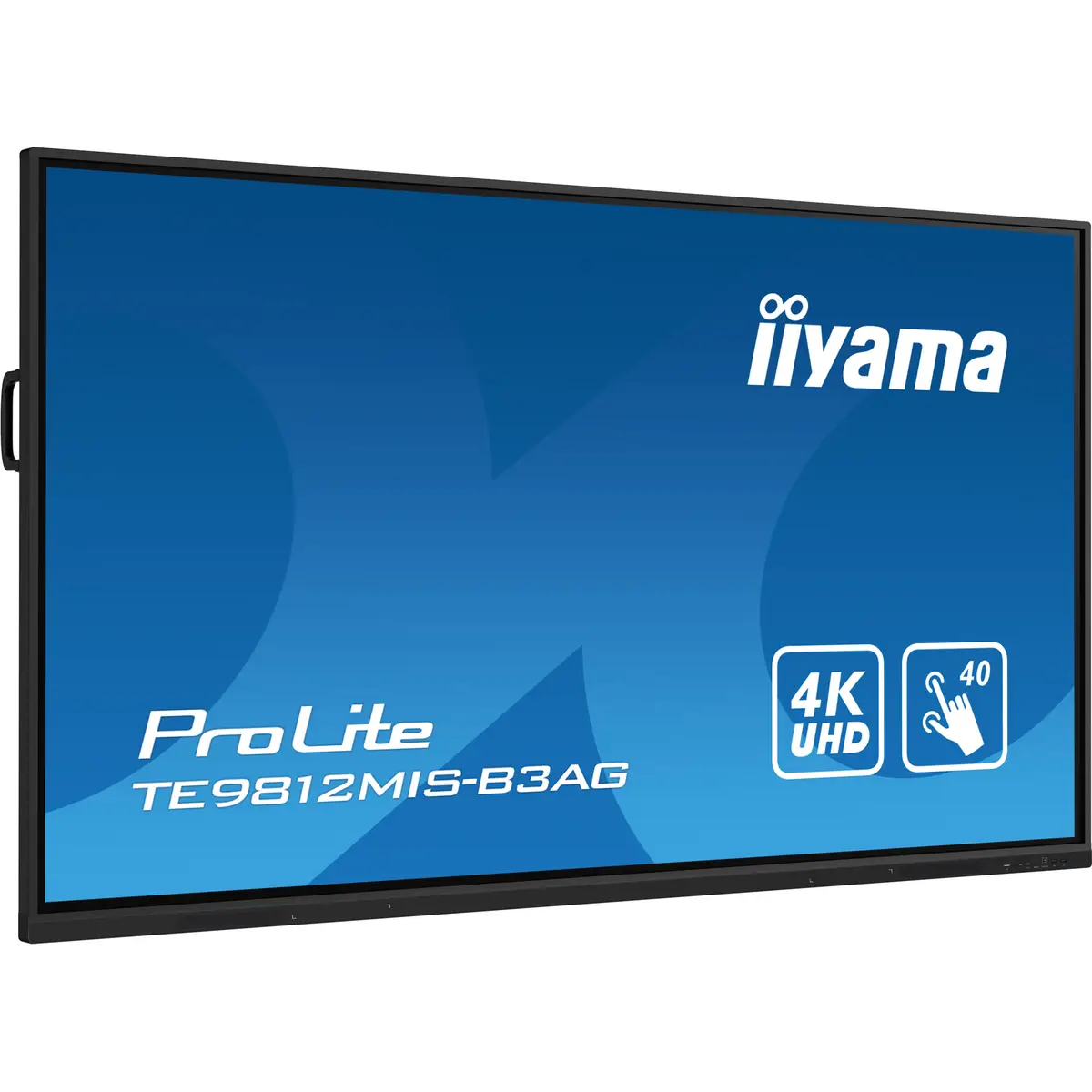 ProLite TE9812MIS-B3AG 247,7 cm 97,5" LCD-Display mit LED-Hintergrundbeleuchtung interaktive Digital Signage mit Touchscreen (Multi-Touch) / optionaler Slot-in-PC 4K UHD 3840x2160 16:9 1200:1 400 cd/m² 8