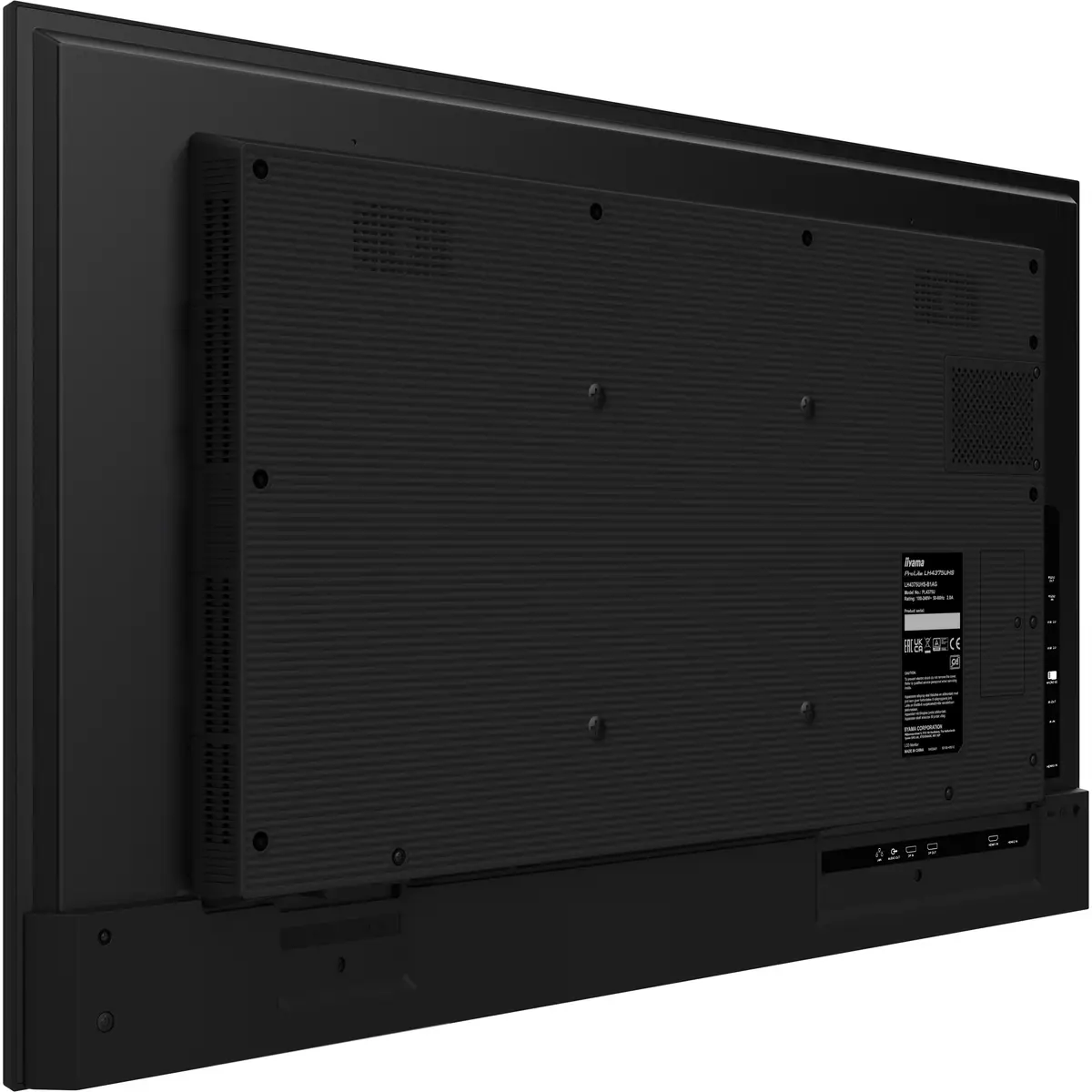 ProLite LH4375UHS-B1AG 108 cm 42,5" LCD-Display mit LED-Hintergrundbeleuchtung Digital Signage mit integrierter Media Player SDM Slot PC Android 4K UHD (2160p) 3840x2160 16:9 1200:1 500 cd/m² 8 ms schwar