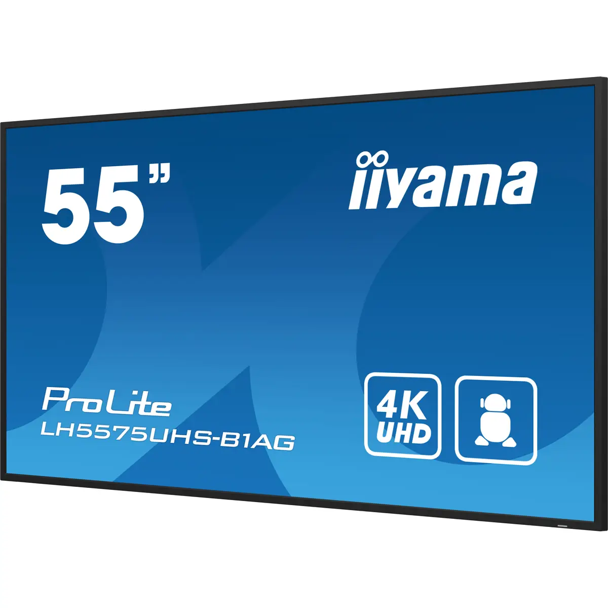 ProLite LH5575UHS-B1AG 139 cm 54,6" LCD-Display mit LED-Hintergrundbeleuchtung Digital Signage mit integrierter Media Player SDM Slot PC 4K UHD (2160p) 3840x2160 16:9 1200:1500 cd/m² 8 ms schwarze Blend