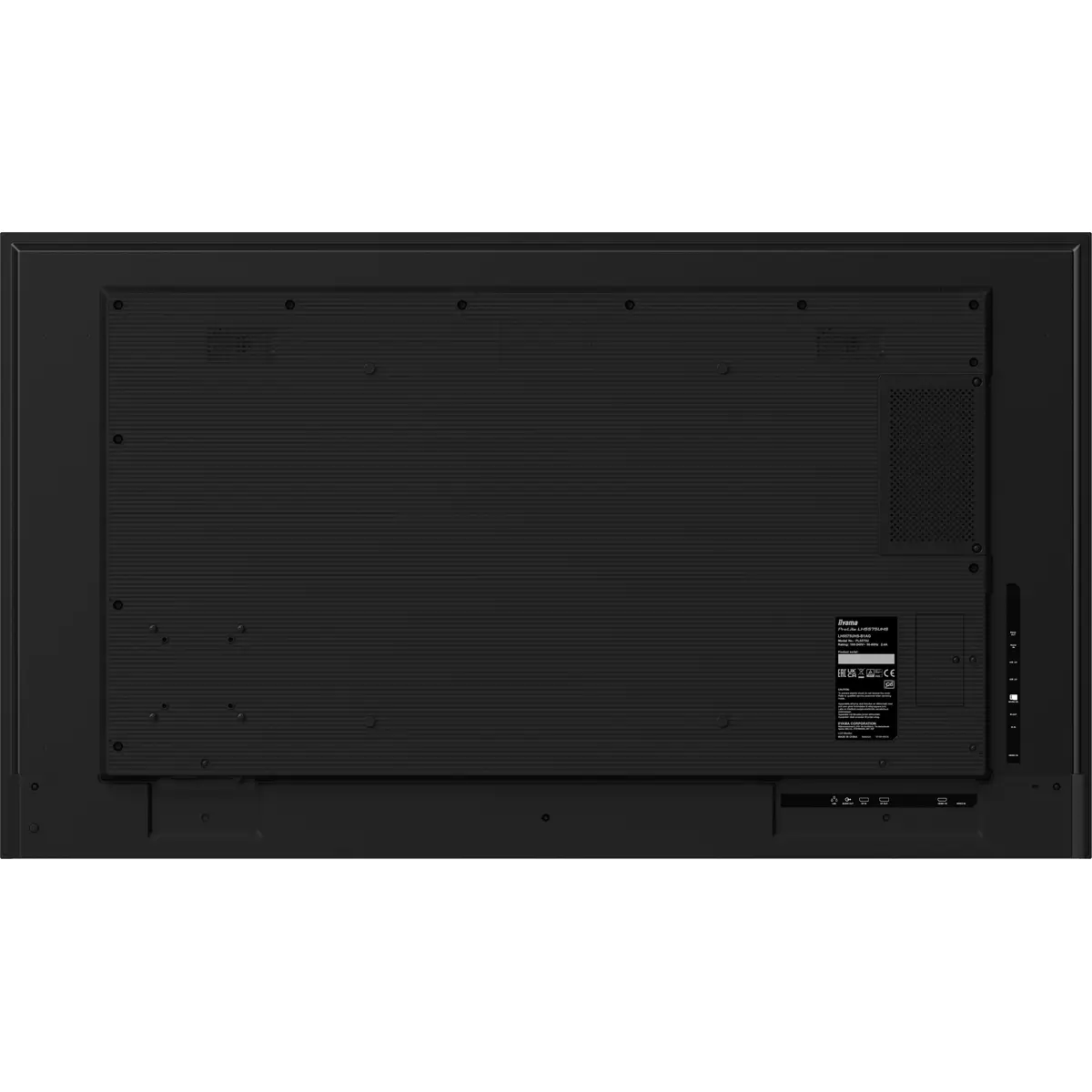ProLite LH5575UHS-B1AG 139 cm 54,6" LCD-Display mit LED-Hintergrundbeleuchtung Digital Signage mit integrierter Media Player SDM Slot PC 4K UHD (2160p) 3840x2160 16:9 1200:1500 cd/m² 8 ms schwarze Blend