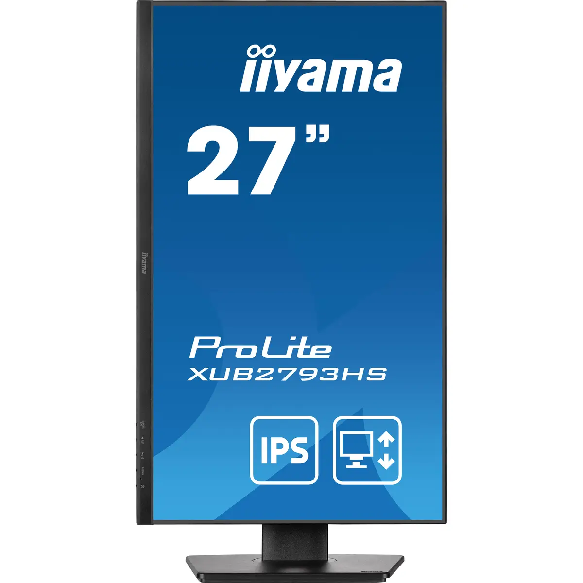 ProLite XUB2793HS-B6 LED-Monitor 68,6cm 27" 1920x1080 FHD 100 Hz IPS 250 cd/m² 1000:1 1 ms HDMI DisplayPort Lautsprecher Schwarz Matte Pivot