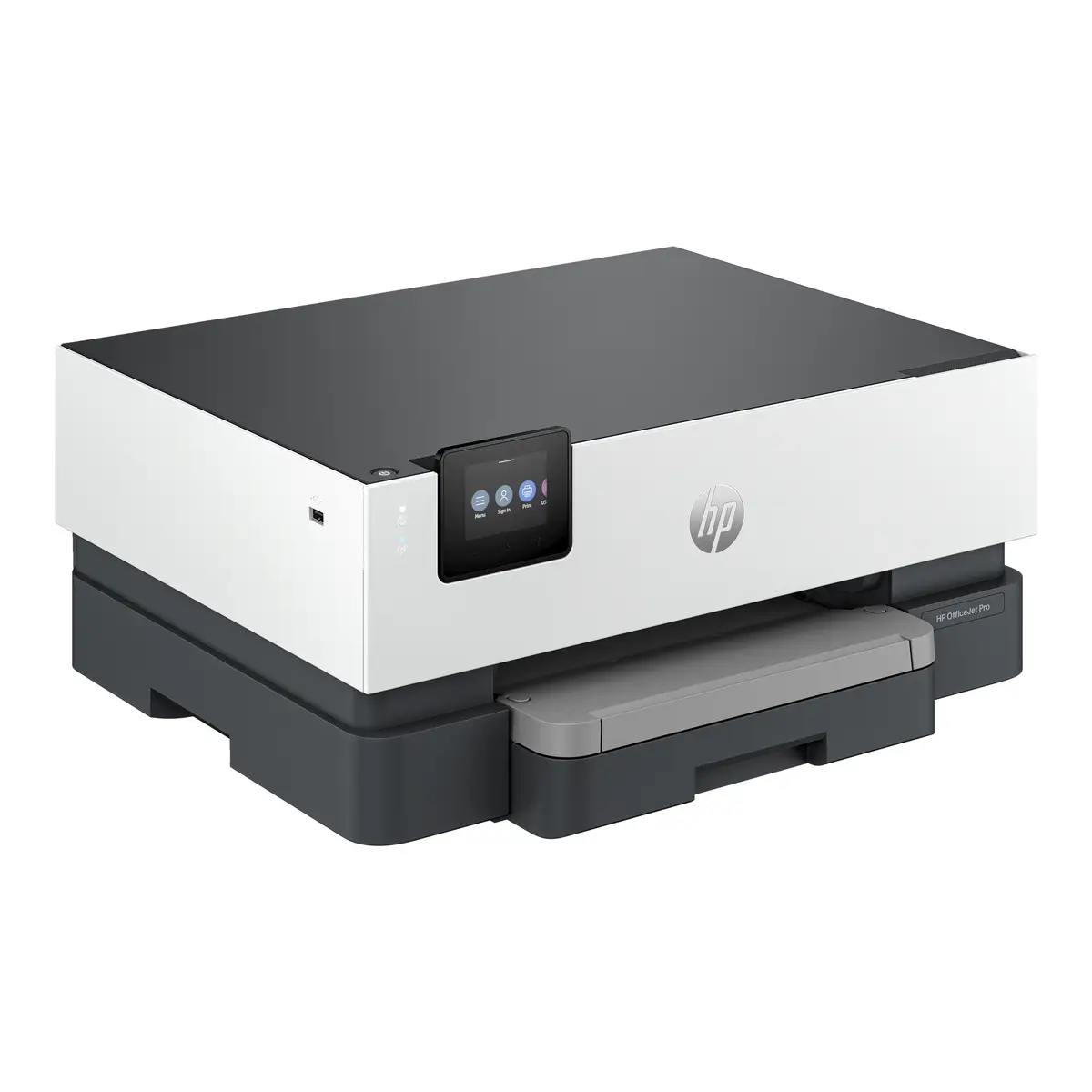 Officejet Pro 9110b Farbe Duplex Tintenstrahl A4/Legal 1200 x 1200 dp- bis zu 22 Seiten/Min. (einfarbig)//bis zu 18 Seiten/Min. (Farbe) Kapazität: 250 Blätter USB 2.0 LAN USB 2.0-Host Wi-Fi(ac) Bluetooth 5.0