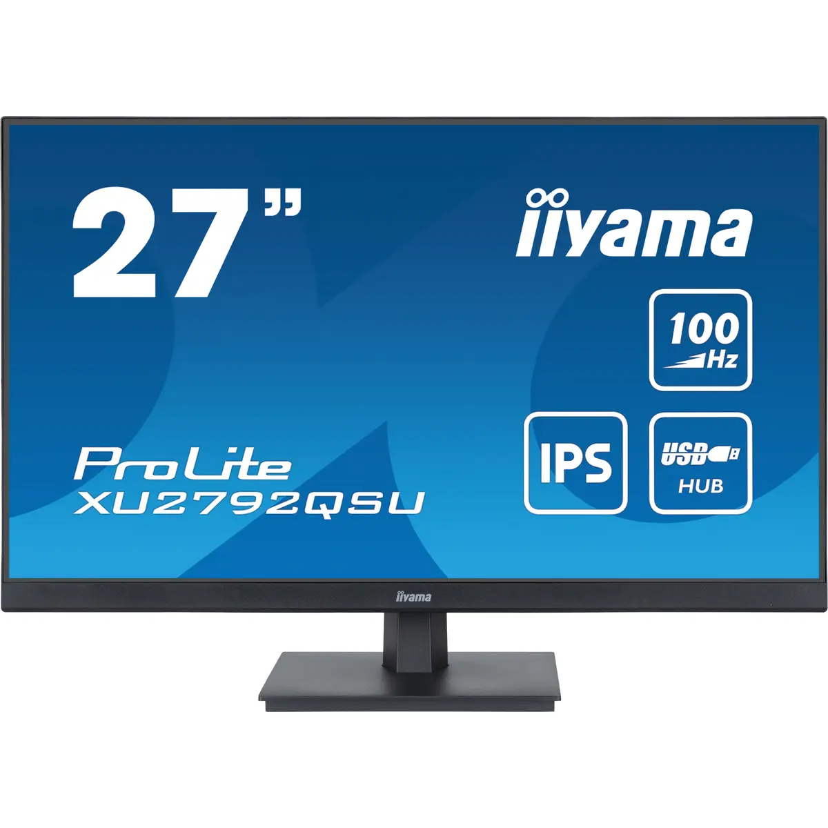 ProLite XU2792QSU-B6 LED-Monitor 68,5cm 27" 2560x1440 Pixel 250 cd/m² 1300:1 0.4 ms HDMI DisplayPort Lautsprecher mattschwarz