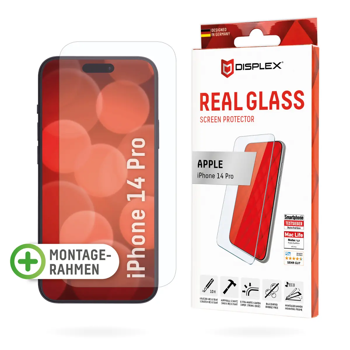 DISPLEX Schutzglas für Apple iPhone 14 Pro